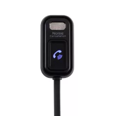   SAL FMBT MIC autós kihangosító és töltő, beépített vezetékes mikrofon, feszültségmérő, Siri, Google Assistant, dupla USB gyorstöltő