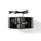 Asztali ventillátor | Hálózati Áramellátás | Átmérő: 250 mm | 20 W | 2-sebességes | Gun Metal Szürke