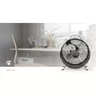 Asztali ventillátor | Hálózati Áramellátás | Átmérő: 250 mm | 20 W | 2-sebességes | Gun Metal Szürke