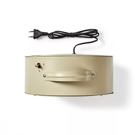 Asztali ventillátor | Hálózati Áramellátás | Átmérő: 250 mm | 20 W | 2-sebességes | Szürke