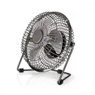 Asztali ventillátor | USB-áramellátású | Átmérő: 150 mm | 3 W | 1-sebességes | Gun Metal Szürke