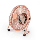 Asztali ventillátor | USB-áramellátású | Átmérő: 150 mm | 3 W | 1-sebességes | Szüreti Rózsaszín