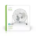 Asztali ventillátor | USB-áramellátású | Átmérő: 150 mm | 3 W | 1-sebességes | Fehér