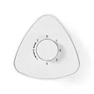 Asztali ventillátor | Hálózati Áramellátás | Átmérő: 300 mm | 25 W | Oszcilláló | 3-sebességes | Fehér