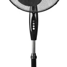 NEDIS Álló Ventilátor | Átmérő: 400 mm | 3-sebességes | Oszcilláló | 45 W | Állítható magasság | Fekete