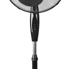 Álló Ventilátor | Átmérő: 400 mm | 3-sebességes | Oszcilláló | 45 W | Állítható magasság | Fekete