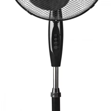 Álló Ventilátor | Átmérő: 400 mm | 3-sebességes | Oszcilláló | 45 W | Állítható magasság | Fekete