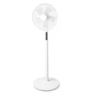 Álló Ventilátor | Átmérő: 400 mm | 3-sebességes | Oszcilláló | 45 W | LED | Automatikus kikapcsolás időzítő | Távirányító | Fehér