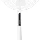 Álló Ventilátor | Átmérő: 400 mm | 3-sebességes | Oszcilláló | 45 W | LED | Automatikus kikapcsolás időzítő | Távirányító | Fehér