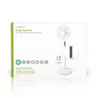 Álló Ventilátor | Átmérő: 400 mm | 3-sebességes | Oszcilláló | 45 W | LED | Automatikus kikapcsolás időzítő | Távirányító | Fehér