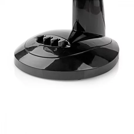 NEDIS Asztali ventillátor | Hálózati Áramellátás | Átmérő: 300 mm | 35 W | Oszcilláló | 3-sebességes | Fekete