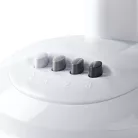 NEDIS Asztali ventillátor | Hálózati Áramellátás | Átmérő: 300 mm | 35 W | Oszcilláló | 3-sebességes | Fehér