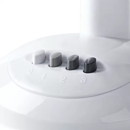 NEDIS Asztali ventillátor | Hálózati Áramellátás | Átmérő: 300 mm | 35 W | Oszcilláló | 3-sebességes | Fehér