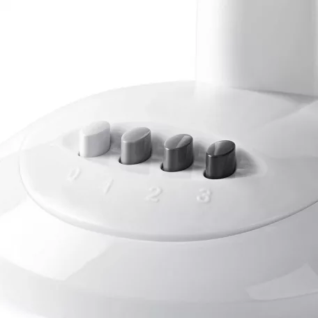 Asztali ventillátor | Hálózati Áramellátás | Átmérő: 300 mm | 35 W | Oszcilláló | 3-sebességes | Fehér