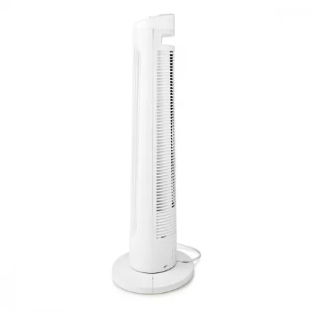 NEDIS OSZLOP ventilátorTower Fan | 3-sebességes | Oszcilláló | 50 W | Fehér toronyventilátor