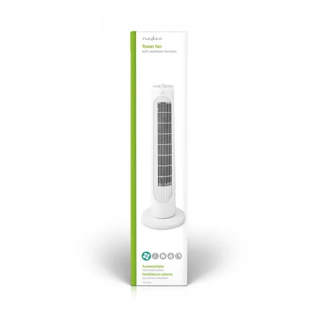 Tower Fan | 3-sebességes | Oszcilláló | 50 W | Fehér