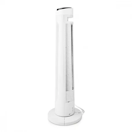 NEDIS torony ventilátor Tower Fan | 3-sebességes | Oszcilláló | 50 W | Távirányító | Fehér / Fekete oszlopventilátor