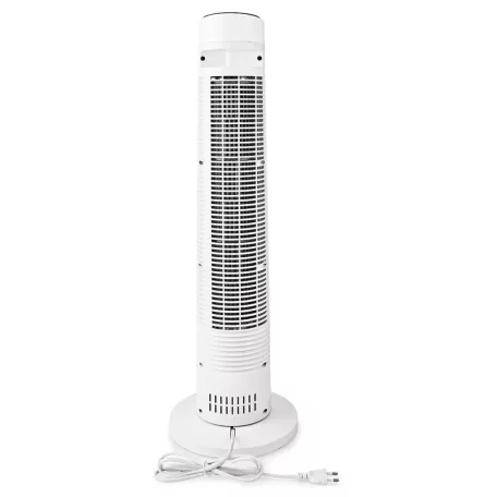 Tower Fan | 3-sebességes | Oszcilláló | 50 W | Távirányító | Fehér / Fekete