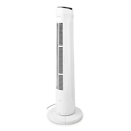 Tower Fan | 3-sebességes | Oszcilláló | 50 W | Távirányító | Fehér / Fekete