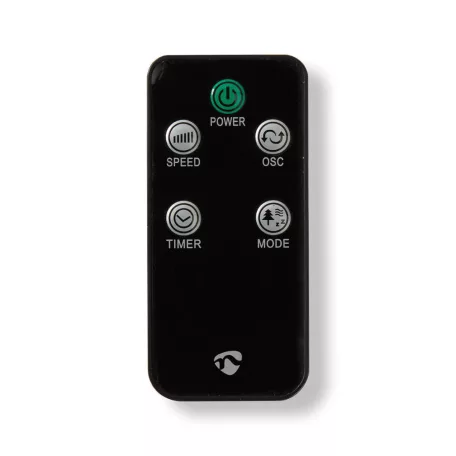 Tower Fan | 3-sebességes | Oszcilláló | 50 W | Távirányító | Fehér / Fekete