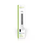 Tower Fan | 3-sebességes | Oszcilláló | 50 W | Távirányító | Fehér / Fekete