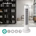 Tower Fan | 3-sebességes | Oszcilláló | 45 W | Automatikus kikapcsolás időzítő | Fehér