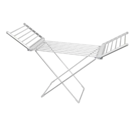 Home FTW11 Fűtött, elektromos ruhaszárító, 230 W, alumínium, összecsukható, 50 °C állandó hőmérséklet, vízálló kapcsoló, IPX2