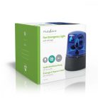 Fun Emergency LED | Elemes Áramellátás | 4.5 V DC | 0.4 W | 3x AA/LR6 | 9.2 cm | LED | LED-ek száma: 1 db. LED | Fény szín: Kék | Be / Ki | Műanyag | Fekete / Kék