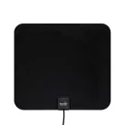 HOME FZ54 szobai antenna erősítővel, extra vékony, extra könnyű, hálózati adapterrel, hosszú antennakábellel