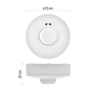 Mikrohullámú érzékelő (mozgásérzékelő) IP20 1200W, fehér