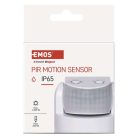 EMOS Mozgásérzékelő (PIR) IP65 12m 180°