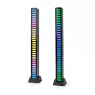 Játékfény | RGB | Elemes Áramellátás | Alkalmas erre: Asztal / Notebook | Fekete