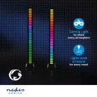 Játékfény | RGB | Elemes Áramellátás | Alkalmas erre: Asztal / Notebook | Fekete