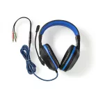 Gaming Combo Kit | 4-in-1 | Billentyűzet, fejhallgató, egér és egérpad | Fekete / Kék | QWERTY | ES Kiosztás