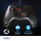 gamepad | USB Type-A | USB-áramellátású | PC | Gombok száma: 12 | Kábel hossz: 1.60 m | Fekete