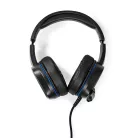 Gaming Headset | Teljes Fület Befedő Kialakítás | Surround | USB Type-A | Felhajtható Mikrofon | 2.10 m | LED
