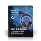 Gaming Headset | Teljes Fület Befedő Kialakítás | Surround | USB Type-A | Felhajtható Mikrofon | 2.10 m | LED