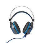 Gaming Headset | Teljes Fület Befedő Kialakítás | Surround | USB Type-A | Hajlítható és Behúzható Mikrofon | 2.10 m | Normál Lighting