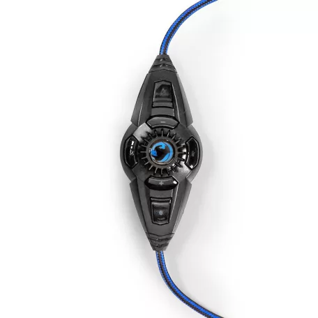 Gaming Headset | Teljes Fület Befedő Kialakítás | Surround | USB Type-A | Hajlítható és Behúzható Mikrofon | 2.10 m | Normál Lighting