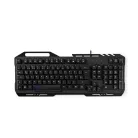 Vezetékes Gaming Keyboard | USB 2.0 | Fóliabillentyûzet | LED | Német | DE Kiosztás | USB-áramellátású | Csatlakozó kábel hossza: 1.50 m | Szerencsejáték