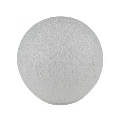   Home GLE 15/WW, EVA gömb dekoráció, rugalmas alapanyag, 2 db LED, 15 cm átmérő