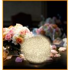 Home GLE 15/WW, EVA gömb dekoráció, rugalmas alapanyag, 2 db LED, 15 cm átmérő