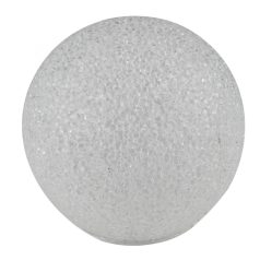   Home GLE 20/WW, EVA gömb dekoráció, rugalmas alapanyag, 2 db LED, 20 cm átmérő