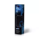 Gaming egérpad | Gumi / Mikrószál | Fekete