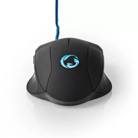 Gaming Mouse | Vezetékes | 800 / 1200 / 1600 dpi | Állítható DPI | Gombok száma: 6 | Jobbkezes | 1.50 m | LED
