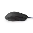 Gaming Mouse | Vezetékes | 800 / 1200 / 1600 dpi | Állítható DPI | Gombok száma: 6 | Jobbkezes | 1.50 m | LED