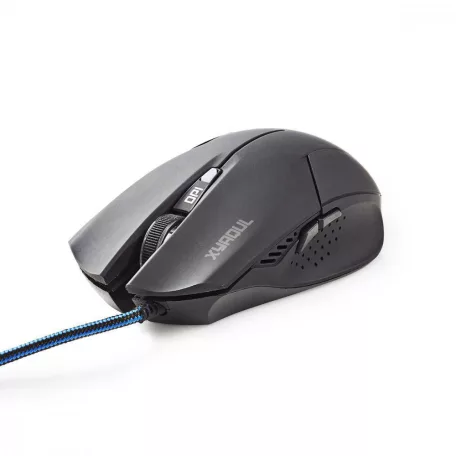 Gaming Mouse | Vezetékes | 800 / 1200 / 1600 dpi | Állítható DPI | Gombok száma: 6 | Jobbkezes | 1.50 m | LED