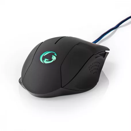 Gaming Mouse | Vezetékes | 800 / 1200 / 1600 dpi | Állítható DPI | Gombok száma: 6 | Jobbkezes | 1.50 m | LED