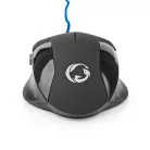 Gaming Mouse | Vezetékes | 1200 / 2400 / 4800 / 7200 dpi | Állítható DPI | Gombok száma: 6 | Programozható gombok | Jobbkezes | 1.50 m | Világítás Nélkül