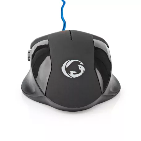 Gaming Mouse | Vezetékes | 1200 / 2400 / 4800 / 7200 dpi | Állítható DPI | Gombok száma: 6 | Programozható gombok | Jobbkezes | 1.50 m | Világítás Nélkül